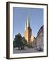 Church of St. Nicholas and Museum Knoblauchhaus in the Nicholas' Quarter, Berlin, Germany-Markus Lange-Framed Photographic Print