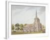 Church of St Nicholas, Chislehurst, Kent, C1780-null-Framed Giclee Print