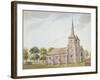 Church of St Nicholas, Chislehurst, Kent, C1780-null-Framed Giclee Print