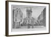 Church of St Olave Jewry, from Ironmonger Lane, City of London, 1830-null-Framed Giclee Print