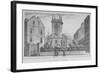 Church of St Olave Jewry, from Ironmonger Lane, City of London, 1830-null-Framed Giclee Print