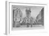 Church of St Olave Jewry, from Ironmonger Lane, City of London, 1830-null-Framed Giclee Print