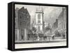 Church of St Olave Jewry-Thomas Hosmer Shepherd-Framed Stretched Canvas