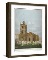 Church of St Paul, Shadwell, London, C1810-Francis Danby-Framed Giclee Print