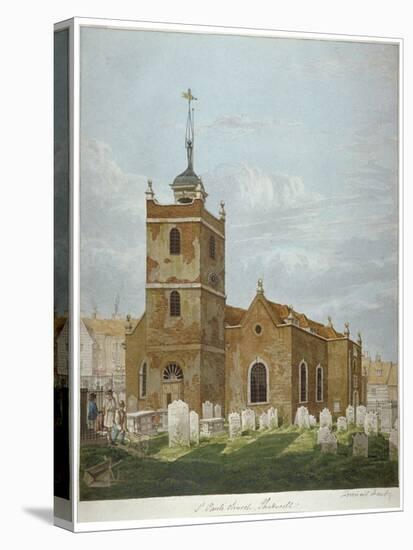 Church of St Paul, Shadwell, London, C1810-Francis Danby-Stretched Canvas