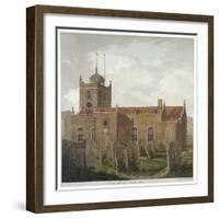 Church of St Paul, Shadwell, London, C1810-Francis Danby-Framed Giclee Print