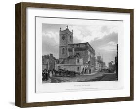 Church of St Peter Le Bailey, Oxford, 1835-John Le Keux-Framed Giclee Print