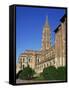 Church of St. Sernin in the Town of Toulouse, in the Midi Pyrenees, France, Europe-Rawlings Walter-Framed Stretched Canvas