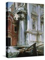 Church of St. Stae., Venice, 1913-William Bradford-Stretched Canvas