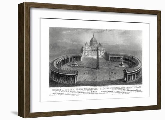 Church of St Stanislas Malatycze, 19th Century-Alex Will-Framed Giclee Print