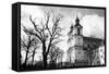Church of St.Stanislaus Bishop in Krakow, Poland. (Black and White Photography)-De Visu-Framed Stretched Canvas
