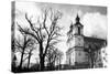 Church of St.Stanislaus Bishop in Krakow, Poland. (Black and White Photography)-De Visu-Stretched Canvas