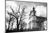 Church of St.Stanislaus Bishop in Krakow, Poland. (Black and White Photography)-De Visu-Mounted Photographic Print