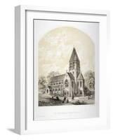 Church of St Stephen, Rosslyn Hill, Hampstead, London, C1870-Day & Son-Framed Giclee Print