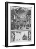 Church of St Stephen Walbrook, City of London, 1770-Edward Rooker-Framed Giclee Print