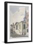 Church of St Swithin London Stone, City of London, 1840-Frederick Nash-Framed Giclee Print