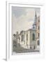 Church of St Swithin London Stone, City of London, 1840-Frederick Nash-Framed Giclee Print