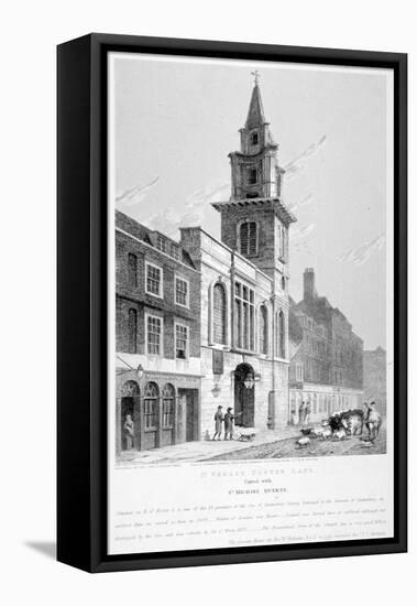 Church of St Vedast Foster Lane, City of London, 1814-Samuel Rawle-Framed Stretched Canvas