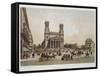 Church of St. Vincent De Paul, Paris, Illustration from 'Paris Dans Sa Splendeur'-Philippe Benoist-Framed Stretched Canvas