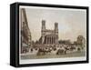 Church of St. Vincent De Paul, Paris, Illustration from 'Paris Dans Sa Splendeur'-Philippe Benoist-Framed Stretched Canvas