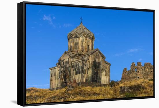 Church of Surb Astvatsatsin (Vahramashen Church) at Amberd Fortress Located-Jane Sweeney-Framed Stretched Canvas