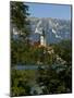 Church of the Assumption on Bled Island in Bled Lake, Bled, Slovenia, Europe-Michael Runkel-Mounted Photographic Print