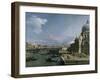 Church of the Blessed Sacrament, Venice-Canaletto-Framed Giclee Print