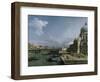 Church of the Blessed Sacrament, Venice-Canaletto-Framed Giclee Print