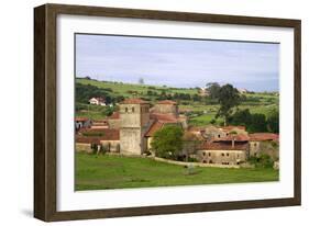 Church of the Colegiata at Santillana Del Mar, Cantabria, Spain-David R. Frazier-Framed Photographic Print