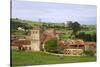 Church of the Colegiata at Santillana Del Mar, Cantabria, Spain-David R. Frazier-Stretched Canvas