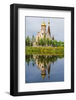 Church of the Exaltation of the Holy Cross, Almaty, Kazakhstan, Central Asia, Asia-G&M Therin-Weise-Framed Photographic Print