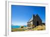 Church of the Good Shepherd, an old church overlooking Lake Tekapo, Tekapo, New Zealand-Logan Brown-Framed Photographic Print