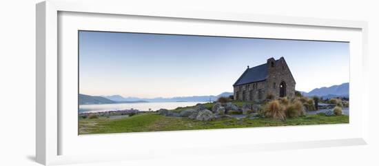 Church of the Good Shepherd, Lake Tekapo, Mackenzie Country, Canterbury, South Island, New Zealand-Doug Pearson-Framed Photographic Print