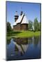 Church of the Gracious Saviour, built 1712, Museum of Wooden Architecture, Russia-Richard Maschmeyer-Mounted Photographic Print