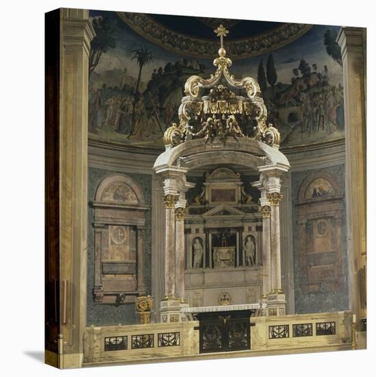Church of the Holy Cross of Jerusalem-Domenico & Pietro Gregorini & Passalacqua-Stretched Canvas