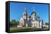 Church of the Holy Igor Chernigov Novo-Peredelkino.-Sachkov-Framed Stretched Canvas