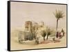 Church of the Holy Sepulchre, Jerusalem, Plate 11 from Volume I of "The Holy Land"-David Roberts-Framed Stretched Canvas