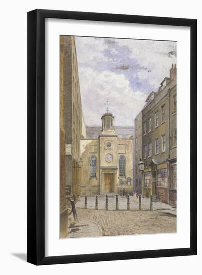 Church of the Holy Trinity, Minories, London, C1881-John Crowther-Framed Giclee Print