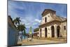 Church of the Holy Trinity overlooking Plaza Mayor in Trinidad, Cuba.-Kymri Wilt-Mounted Photographic Print
