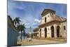 Church of the Holy Trinity overlooking Plaza Mayor in Trinidad, Cuba.-Kymri Wilt-Mounted Photographic Print