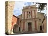 Church of the Immaculate Conception, Old Town, Vieil Antibes, Antibes, Cote D'Azur, French Riviera,-Wendy Connett-Stretched Canvas