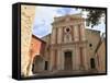 Church of the Immaculate Conception, Old Town, Vieil Antibes, Antibes, Cote D'Azur, French Riviera,-Wendy Connett-Framed Stretched Canvas