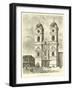 Church of the Jesuits at Cuzco-Édouard Riou-Framed Giclee Print