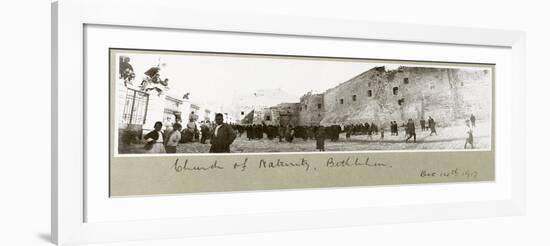 Church of the Nativity, Bethlehem, 14th December 1917-Capt. Arthur Rhodes-Framed Giclee Print