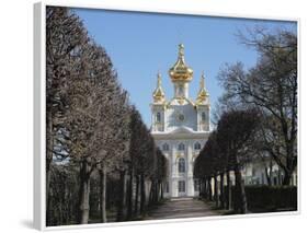 Church of the Palace, Peterhof, Near St. Petersburg, Russia-Ivan Vdovin-Framed Photographic Print