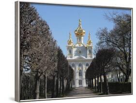 Church of the Palace, Peterhof, Near St. Petersburg, Russia-Ivan Vdovin-Framed Photographic Print