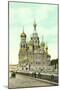 Church of the Resurrection, St. Petersburg, Russia-null-Mounted Art Print