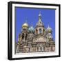 Church of the Savior on Blood, Saint Petersburg, Russia-Ian Trower-Framed Photographic Print