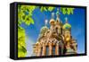 Church of the Savior on Spilled Blood in St. Petersburg, Russia-sborisov-Framed Stretched Canvas