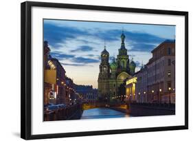 Church of the Savior on Spilled Blood. St. Petersburg, Russia-Antartis-Framed Photographic Print